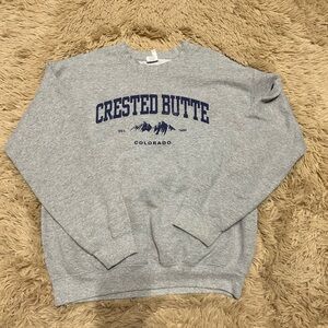 Crested Butte Colorado Crewneck